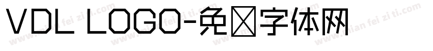 VDL LOGO字体转换